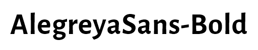 AlegreyaSans-Bold
