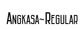 Angkasa-Regular