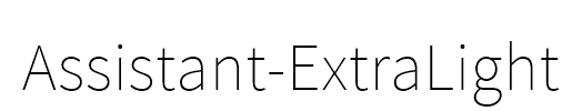 Assistant-ExtraLight