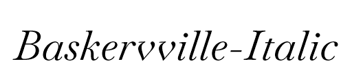 Baskervville-Italic