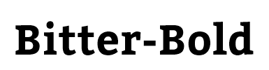 Bitter-Bold