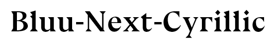 Bluu-Next-Cyrillic