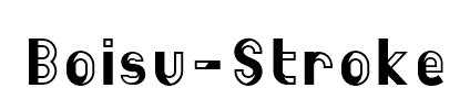 Boisu-Stroke