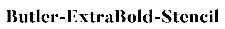 Butler-ExtraBold-Stencil