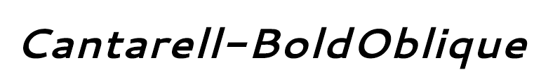 Cantarell-BoldOblique