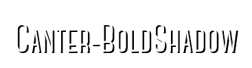 Canter-BoldShadow