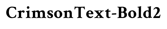 CrimsonText-Bold2