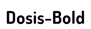 Dosis-Bold