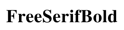 FreeSerifBold