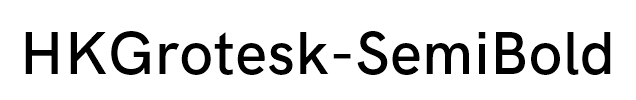 HKGrotesk-SemiBold