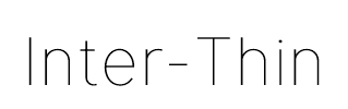 Inter-Thin
