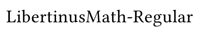 LibertinusMath-Regular