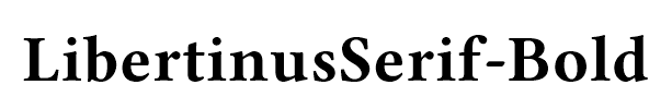 LibertinusSerif-Bold