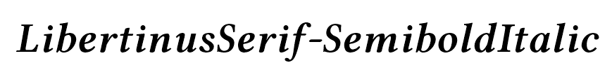 LibertinusSerif-SemiboldItalic