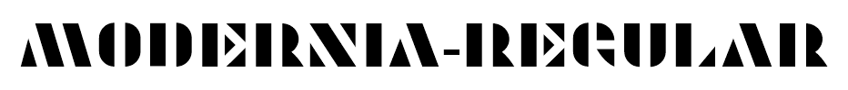 Modernia-Regular
