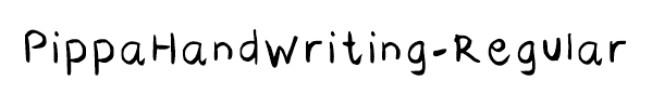 PippaHandwriting-Regular