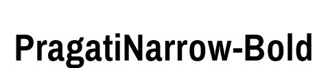 PragatiNarrow-Bold