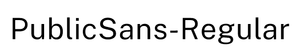 PublicSans-Regular