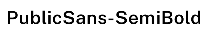 PublicSans-SemiBold