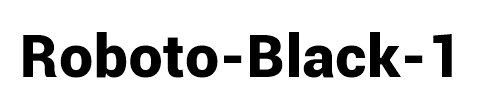 Roboto-Black-1