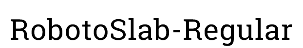 RobotoSlab-Regular