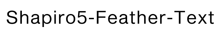 Shapiro5-Feather-Text