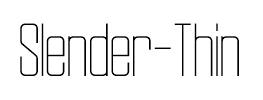 Slender-Thin