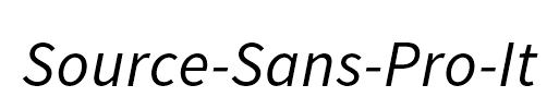 Source-Sans-Pro-It