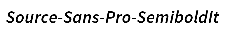 Source-Sans-Pro-SemiboldIt