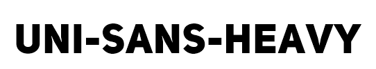 Uni-Sans-Heavy