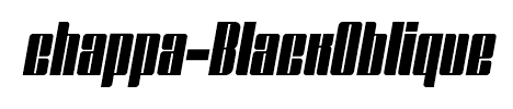 chappa-BlackOblique