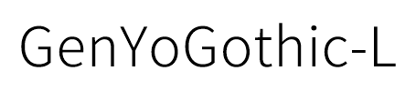 GenYoGothic-L