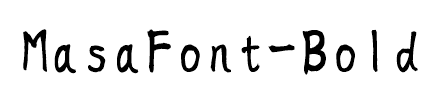 MasaFont-Bold