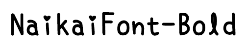 NaikaiFont-Bold