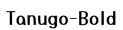 Tanugo-Bold