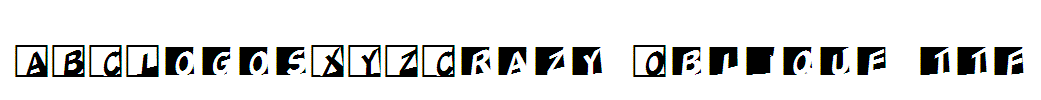 ABCLogosXYZCrazy-Oblique
