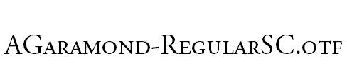 AGaramond-RegularSC