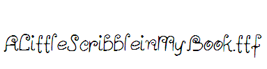 ALittleScribbleinMyBook