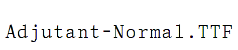 Adjutant-Normal