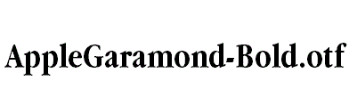 AppleGaramond-Bold