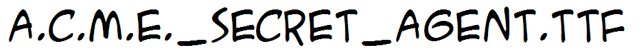 A.C.M.E._Secret_Agent