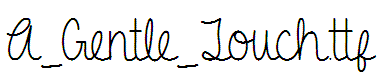A_Gentle_Touch