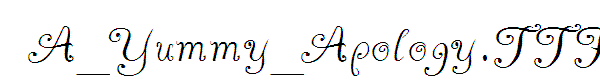 A_Yummy_Apology