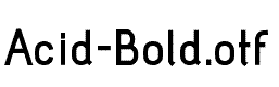 Acid-Bold