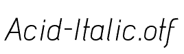 Acid-Italic
