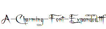 A-Charming-Font-Expanded