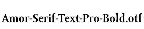 Amor-Serif-Text-Pro-Bold