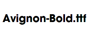 Avignon-Bold