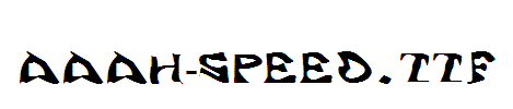 Aaah-Speed