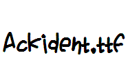Ackident